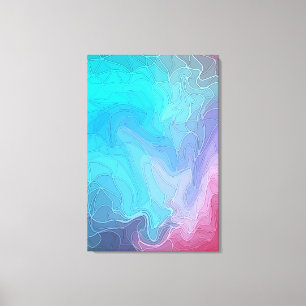 Icy Artifacts Canvas Afdruk