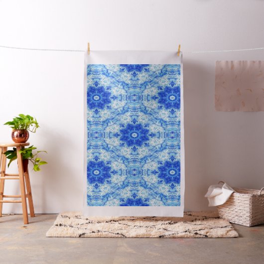 Icy bloemen..... stof (Voorbeeld)