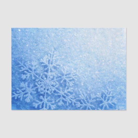Icy Blue 10lb-weefselpapier, wit Tissuepapier (Voorkant)