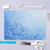 Icy Blue 10lb-weefselpapier, wit Tissuepapier (Craft)