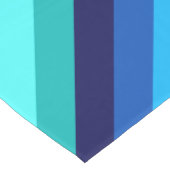 Icy Blue Blauwgroen Strepen Medium Tafelloper (Hoek)