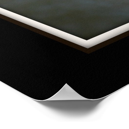 Icy Blue Canine Eyes Poster (Hoek)