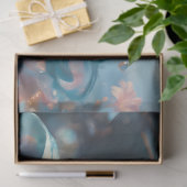 Icy Blue Elegant Mermaid Decoupage Paper Tissuepapier (Geschenk)