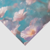 Icy Blue Elegant Mermaid Decoupage Paper v4 Tissuepapier (Detail)