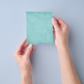 ICY BLUE GRUNGE MIST WALLPAPERS ACHTERGRONDEN WALL FLYER (Hand)