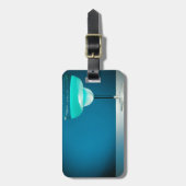 Icy Blue Margarita Bagagelabel (Voorkant verticaal)