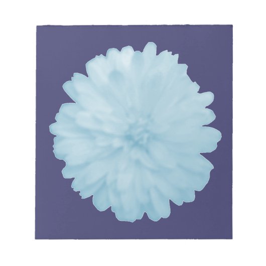Icy Blue Marigold-laptop Notitieblok (Voorkant)