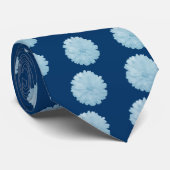 Icy Blue Marigold Stropdas (Opgerold)