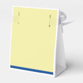 Icy Blue Pansies op een favoriete doos Bedankdoosjes (Achterkant)