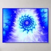 Icy Blue Poster (Voorkant)