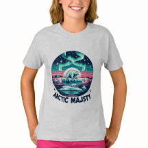 Icy Blue Retro Polar Beer Arctic Majesty