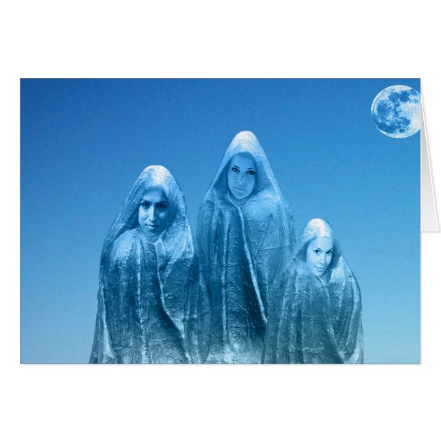 Icy blue sky (Voorkant Horizontaal)