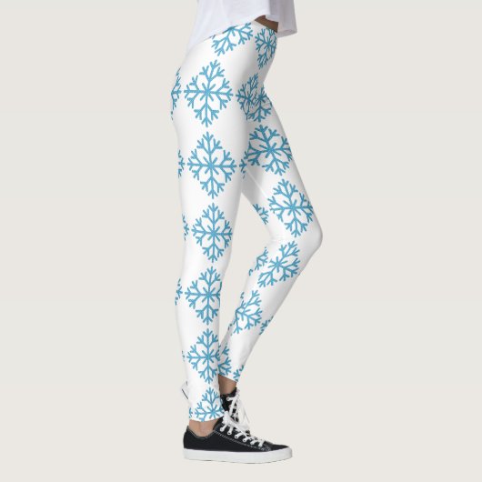 Icy Blue Snowflake Thunder_Cove Leggings (Rechts)
