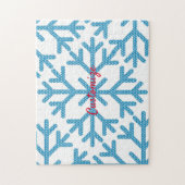 Icy Blue Snowflake Thunder_Cove Legpuzzel (Verticaal)