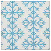 Icy Blue Snowflake Thunder_Cove  Stof (Swatch)