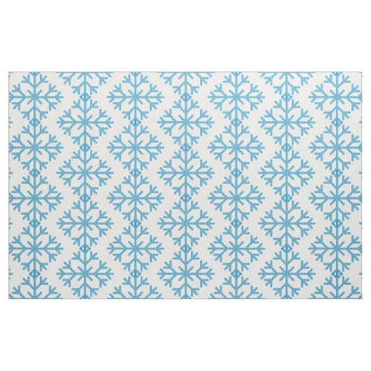 Icy Blue Snowflake Thunder_Cove  Stof (Fat Quarter)