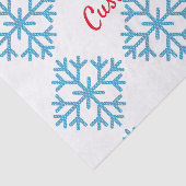 Icy Blue Snowflake Thunder_Cove Tissuepapier (Detail)