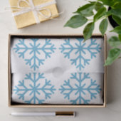 Icy Blue Snowflake Thunder_Cove Tissuepapier (Geschenk)