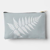 Icy Blue Witte Varenscript Naam Klein Etui (Achterkant)