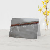 Icy Branch Kaart (Gele Bloem)