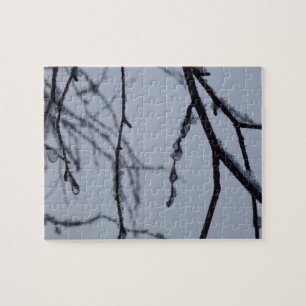 Icy Branches Winter Natuur Legpuzzel