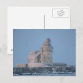 Icy Cleveland Harbour Briefkaart (Voorkant / Achterkant)