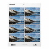 Icy College Fjord Etiket (Full Sheet)