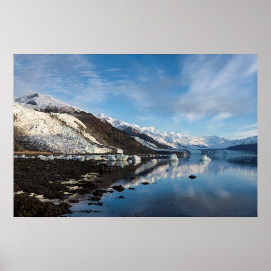 Icy College Fjord Poster (Voorkant)