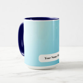 Icy Cyan Titanium Sparkle Burst Mok