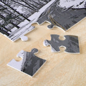 Icy Deserted Road Legpuzzel (Zijkant)