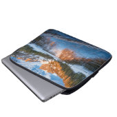 Icy Dream Lake Laptop Sleeve (Voorkant onderkant)