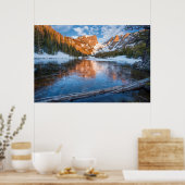 Icy Dream Lake Poster (Keuken)