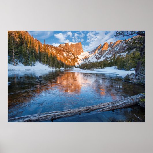 Icy Dream Lake Poster (Voorkant)