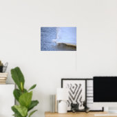 Icy Formation with Water Poster (Thuiskantoor)