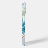 Icy Gold Flurry Hoeshoesje Case-Mate iPhone Case (Achterkant / Rechts)