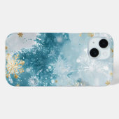 Icy Gold Flurry Hoeshoesje Case-Mate iPhone Case (Achterkant (horizontaal))