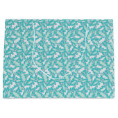 Icy Holly Grote Gift Bag Groot Cadeauzakje (Voorkant)