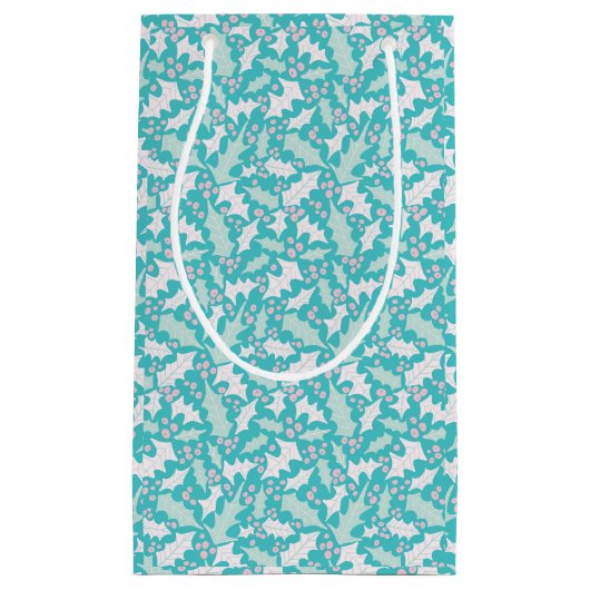 Icy Holly kleine geschenkzak Klein Cadeauzakje (Voorkant)