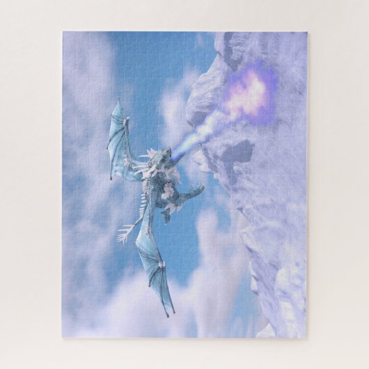 Icy Hot Dragon Legpuzzel (Verticaal)