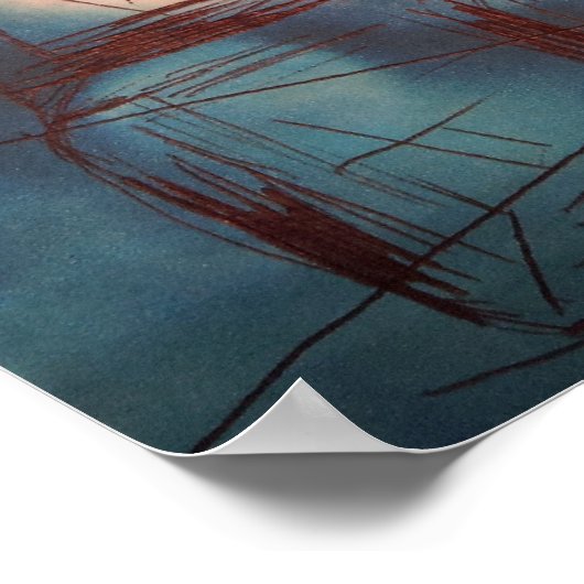 Icy Inuksuk creation Poster (Hoek)