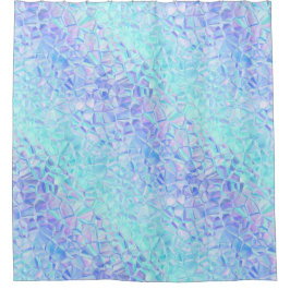 icy iridescence : douchegordijn