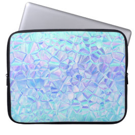 icy iridescence : laptop sleeve