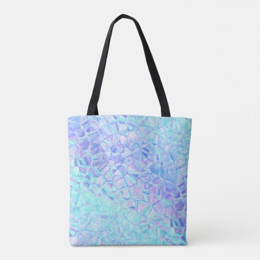 icy iridescence : tote bag (Achterkant)
