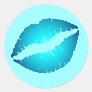 Icy Kiss Ronde Sticker