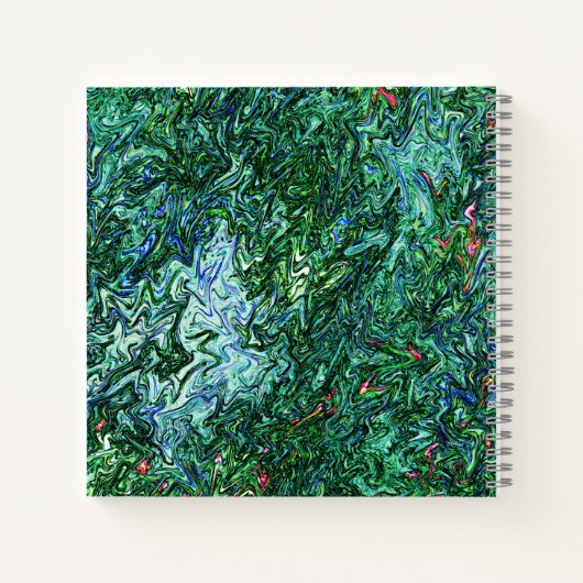 Icy Lake.... Notitieboek (Achterkant)