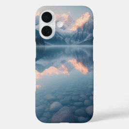 Icy Moraine Meerreflectie iPhone 16 Hoesje