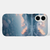 Icy Moraine Meerreflectie Case-Mate iPhone Case (Achterkant (horizontaal))