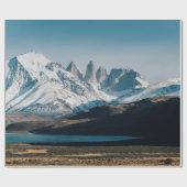 ICY MOUNTAIN SCENERY CADEAUPAPIER (Vlak)