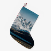 ICY MOUNTAIN SCENERY KLEINE KERSTSOK (Voorkant (Hangend))