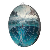 Icy Mountain View Dartbord (Voorkant Rechts)